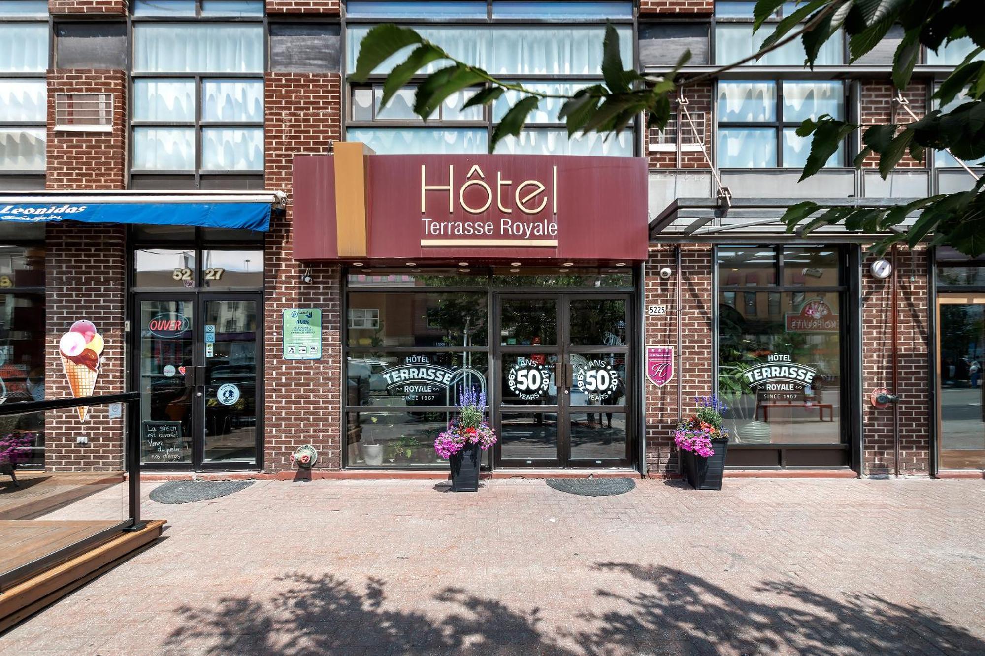 Terrasse Royale Hotel Montréal Exteriör bild